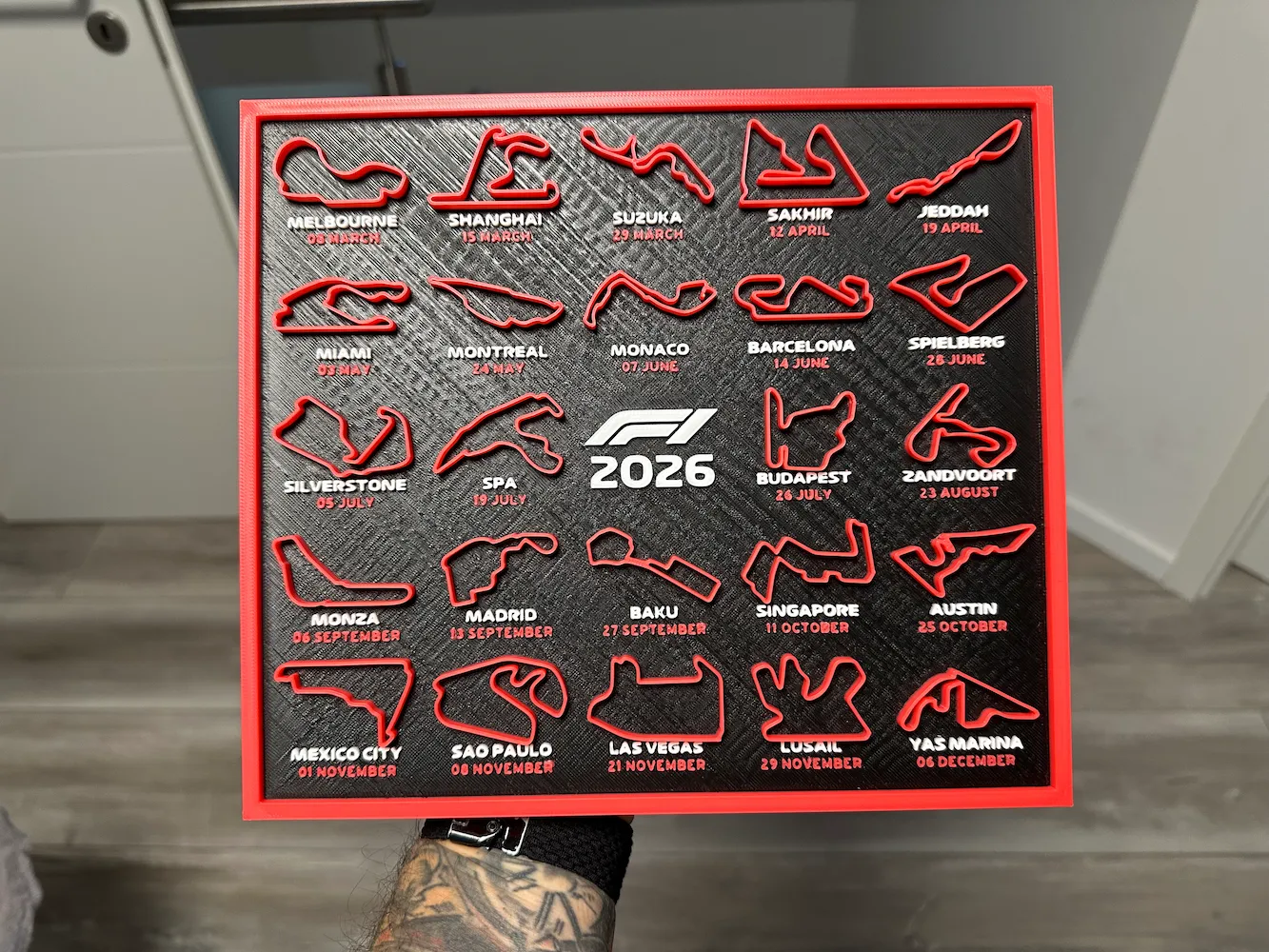 Kalender – 3D-Druck & Plotten